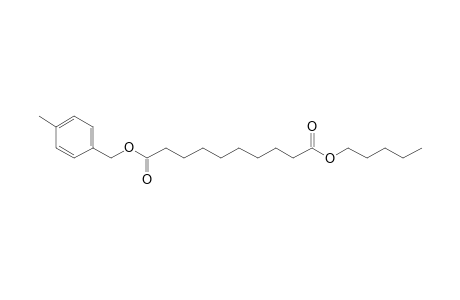 Sebacic acid, 4-methylbenzyl pentyl ester