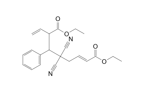 (E)-5,5-dicyano-6-phenyl-7-vinyl-oct-2-enedioic acid diethyl ester