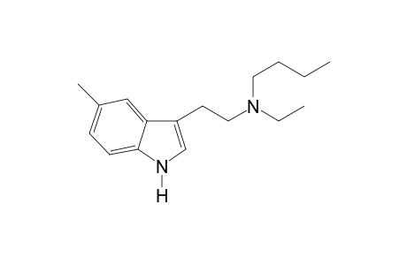 N-Butyl-N-ethyl-5-methyltryptamine