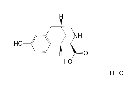 (1S,9R,12R)-5-Hydroxy-11-aza-tricyclo[7.3.1.0(2,7)]trideca-2(7),3,5-triene-12-carboxylic acid hydrochloride