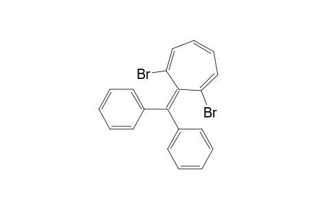 1,3,5-Cycloheptatriene, 1,6-dibromo-7-(diphenylmethylene)-