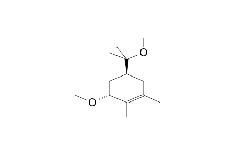 1,2-DIMETHYL-4-(1-METHOXY-1-METHYLETHYL)-6-METHOXYCYCLOHEX-1-ENE