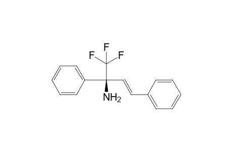 (S,E)-1,1,1-trifluoro-2,4-diphenylbut-3-en-2-amine