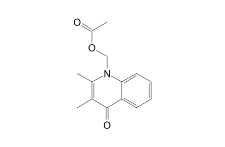 1-ACETOXYMETHYL-2,3-DIMETHYL-4(1H)-QUINOLINONE