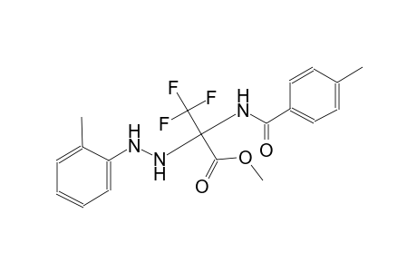 alanine, 3,3,3-trifluoro-N-(4-methylbenzoyl)-2-[2-(2-methylphenyl)hydrazino]-, methyl ester