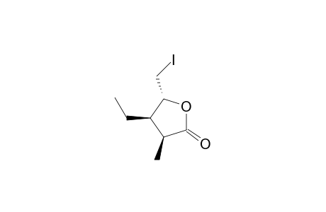 (3S,4R,5R)-4-ethyl-5-(iodanylmethyl)-3-methyl-oxolan-2-one