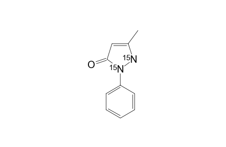 3-METHYL-1-PHENYL-[15N2]-PYRAZOLIN-5-ONE