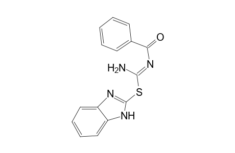 1H-Benzimidazol-2-yl N'-[(E)-oxo(phenyl)methyl]imidothiocarbamate