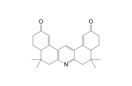 5,5,9,9-Tetramethyl-4,4a,5,6,8,9,10,11-octahydro-2,12(3H,9aH)bibenzo[1,2-a;1',2'-j]acridinedione
