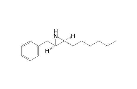 cis-2-benzyl-3-hexylaziridine