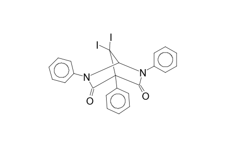 7,7-Diiodo-2,4,6-triphenyl-2,6-diazabicyclo[2.2.1]heptane-3,5-dione