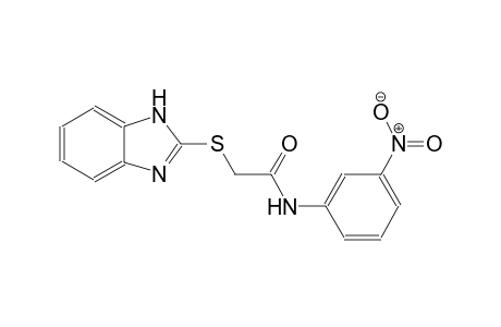 2-(1H-benzimidazol-2-ylsulfanyl)-N-(3-nitrophenyl)acetamide