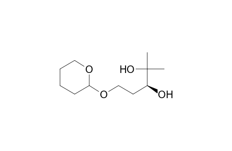 2,3-Pentanediol, 2-methyl-5-[(tetrahydro-2H-pyran-2-yl)oxy]-, (3S)-