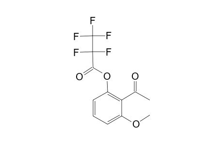 2'-Hydroxy-6'-methoxyacetophenone, pentafluoropropionate