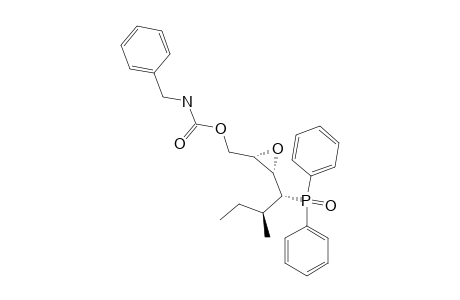 (2R,3R,4R,5R)-1-[(N-BENZYLCARBAMOYL)-OXY]-4-DIPHENYLPHOSPHINOYL-2,3-EPOXY-5-METHYLHEPTANE