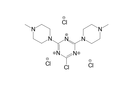 2-CHLORO-4,6-BIS-(4-METHYL-1-PIPERAZINYL)-1,3,5-TRIAZINE-TRIHYDROCHLORIDE