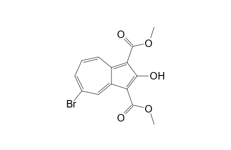 Dimethyl 5-bromo-2-hydroxyazulene-1,3-dicarboxylate