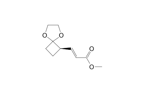 METHYL-(E)-3-(5,8-DIOXASPIRO-[3.4]-OCT-1-YL)-2-PROPENOATE