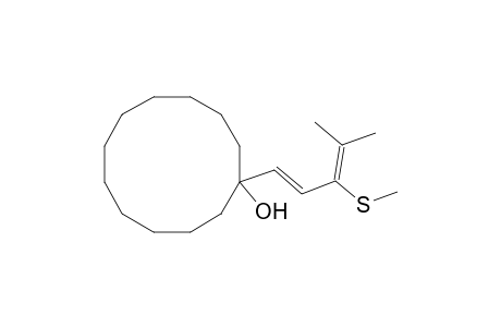 (E)-1-[4-methyl-3-(methylthio)-1,3-pentadienyl]cyclododecanol