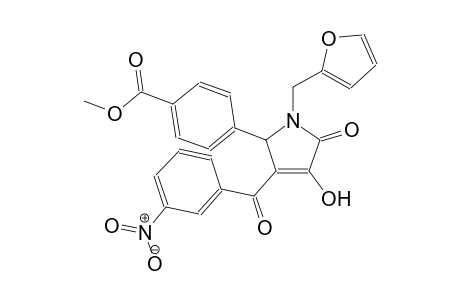 methyl 4-[1-(2-furylmethyl)-4-hydroxy-3-(3-nitrobenzoyl)-5-oxo-2,5-dihydro-1H-pyrrol-2-yl]benzoate