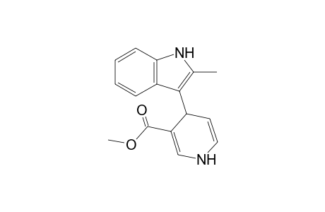 3-Methoxycarbonyl-4-(2-methyl-3-indolyl)-1,4-dihydropyridine