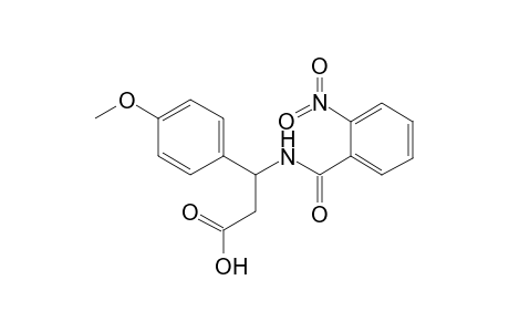 3-(4-Methoxyphenyl)-3-[(2-nitrobenzoyl)amino]propanoic acid