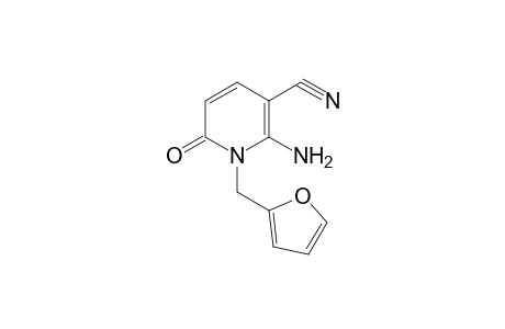 2-Amino-1-(furan-2-ylmethyl)-6-oxo-1,6-dihydropyridine-3-carbonitrile