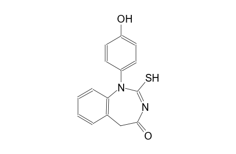 1-(4-hydroxyphenyl)-2-sulfanyl-1,5-dihydro-4H-1,3-benzodiazepin-4-one
