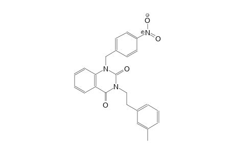 3-[2-(3-methylphenyl)ethyl]-1-(4-nitrobenzyl)-2,4(1H,3H)-quinazolinedione