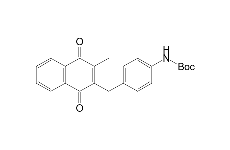[4-(3-Methyl-1,4-dioxo-1,4,4a,8a-tetrahydro-naphthalen-2-ylmethyl)-phenyl]-carbamic acid tert-butyl ester