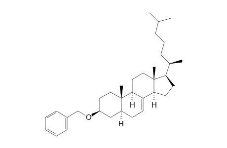 Cholest-7-ene, 3-(phenylmethoxy)-, (3.beta.,5.alpha.)-