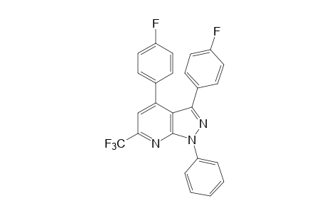 3,4-bis(p-fluorophenyl)-1-phenyl-6-(trifluoromethyl)-1H-pyrazolo[3,4b]pyridine