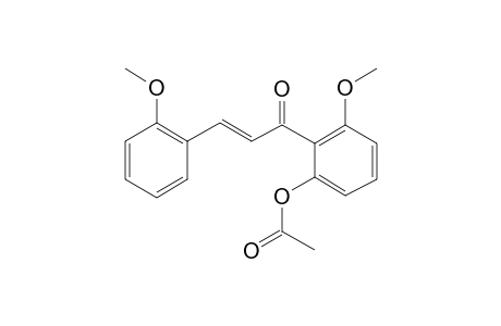 2,6'-Dimethoxy-2'-(acetyl)oxychalcone