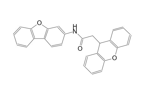 N-(3-dibenzofuranyl)-2-(9H-xanthen-9-yl)acetamide