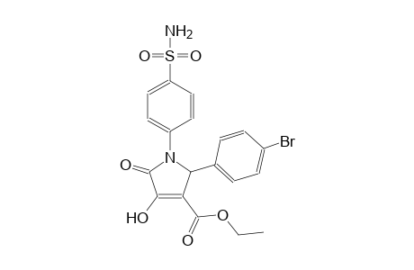 ethyl 1-[4-(aminosulfonyl)phenyl]-2-(4-bromophenyl)-4-hydroxy-5-oxo-2,5-dihydro-1H-pyrrole-3-carboxylate