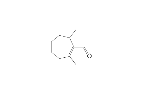 2,7-Dimethyl-1-cycloheptenecarboxaldehyde