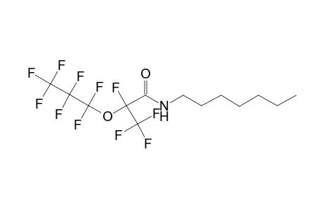 2,3,3,3-Tetrafluoro-2-(1,1,2,2,3,3,3-heptafluoropropoxy)-n-heptylpropanamide