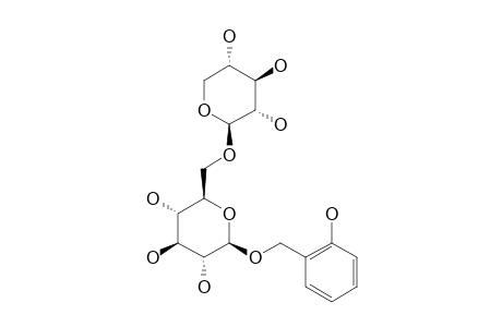 2-HYDROXY-BENZYLALCOHOL-O-(6'-O-BETA-D-XYLOPYRANOSYL)-BETA-D-GLUCOPYRANOSIDE