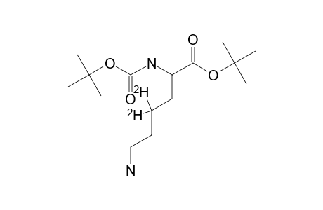 TERT.-BUTYL-6-AMINO-2-(TERT.-BUTOXYCARBONYLAMINO)-4,4-DIDEUTERIOHEXANOATE