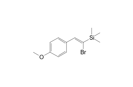 1-Bromo-2-(4-methoxyphenyl)-1-trimethylsilylethene