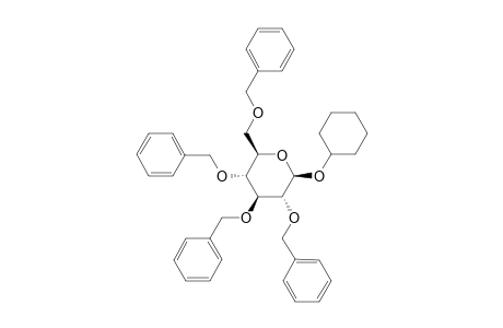 1-O-CYCLOHEXYL-2,3,4,6-TETRA-O-BENZYL-BETA-D-GLUCOPYRANOSIDE