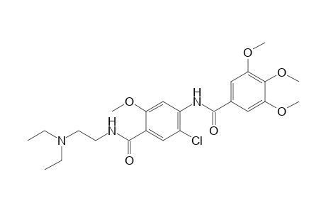 6'-chloro-4'-{[2-(diethylamino)ethyl]carbamoyl}-3,4,5-trimethoxy-m-benzanisidide