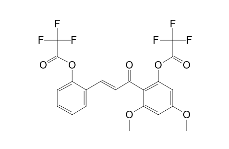 2,2'-Dihydroxy-4',6'-dimethoxychalcone, bis(trifluoroacetate)