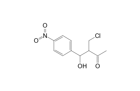 3-(chloromethyl)-4-(4-nitrophenyl)-4-oxidanyl-butan-2-one