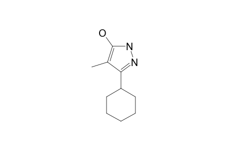 3-CYCLOHEXYL-4-METHYL-1H-PYRAZOL-5(4H)-ONE