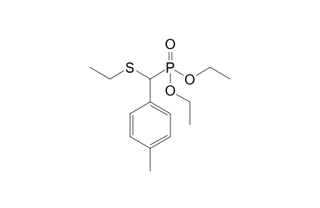Diethyl 1-(p-tolyl)-1-ethylthiomethylphosphonate