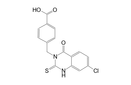 benzoic acid, 4-[(7-chloro-1,4-dihydro-4-oxo-2-thioxo-3(2H)-quinazolinyl)methyl]-