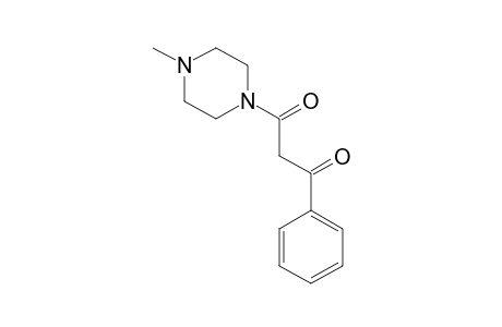 1,3-Propanedione, 1-(4-methyl-1-piperazinyl)-3-phenyl-