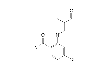 4-Chloro-2-(2'-formylpropylamino)benzamide