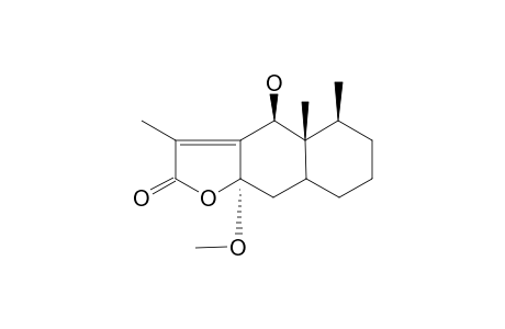 6B-HYEROXY-8A-METHOXYEREMOPHIL-7(11) EN-12,8B-OLIDE
